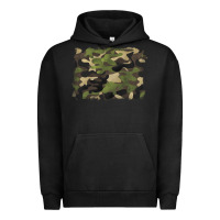 Pigment Black camouflage background Urban Hoodie - BarkalooDesign