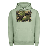 Pigment Oil Green camouflage background Urban Hoodie - BarkalooDesign