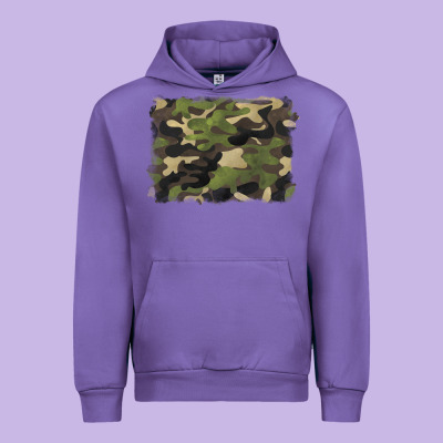 Camouflage Background Urban Hoodie Designed By Barkaloodesign