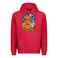 Cardinal pumpkin sunflower Premium Hoodie - JahusDesignShop