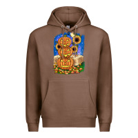Chestnut pumpkin sunflower Premium Hoodie - JahusDesignShop