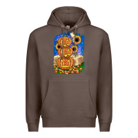Coffee pumpkin sunflower Premium Hoodie - JahusDesignShop