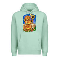 Seafoam pumpkin sunflower Premium Hoodie - JahusDesignShop