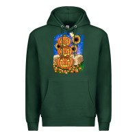Sports Green pumpkin sunflower Premium Hoodie - JahusDesignShop