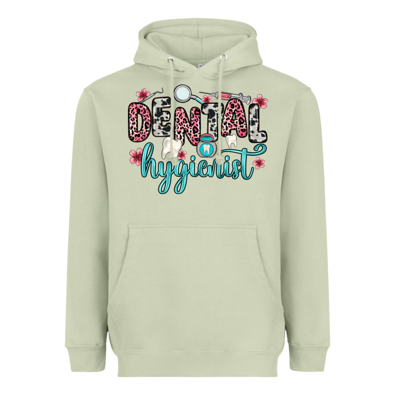 Dental Hygienist Heavyweight Hoodie by Zillion Design Studio | Teevron