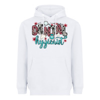 White dental hygienist Heavyweight Hoodie - Zillion Design Studio
