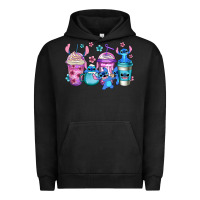 Pigment Black stitch coffee Urban Hoodie - Jasminsmagicworld