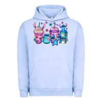 Pigment Grape Ice stitch coffee Urban Hoodie - Jasminsmagicworld
