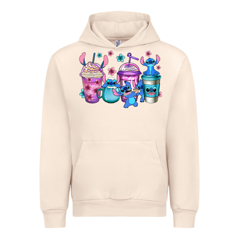 Stitch Coffee Urban Hoodie by Jasminsmagicworld | Teevron