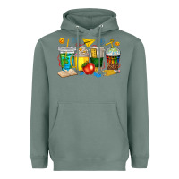 Sage teacher coffee cups tbw Heavyweight Hoodie - texasbilliewilder