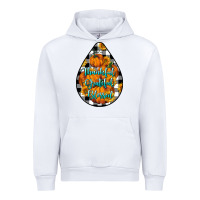 White Thankful Grateful Blessed Urban Hoodie - LillyAllenDesigns