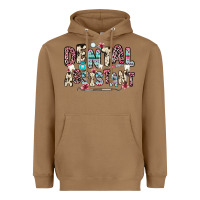 Toasted Coconut dental assistant Heavyweight Hoodie - Zillion Design Studio