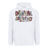 White dental assistant Heavyweight Hoodie - Zillion Design Studio