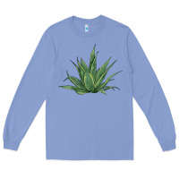 Colony Blue cactus Long Sleeve Tee - BarkalooDesign