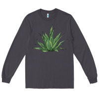 Smoke cactus Long Sleeve Tee - BarkalooDesign