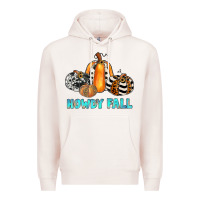Pale Pink howdy fall Premium Hoodie - JahusDesignShop