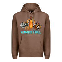 Chestnut howdy fall Premium Hoodie - JahusDesignShop