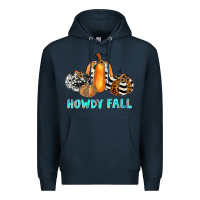 Navy howdy fall Premium Hoodie - JahusDesignShop