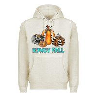 Oatmeal Heather howdy fall Premium Hoodie - JahusDesignShop
