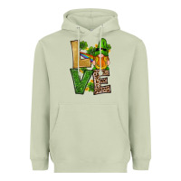 Matcha st patricks day gnomes shamrock love Heavyweight Hoodie - RanaPortraitStore
