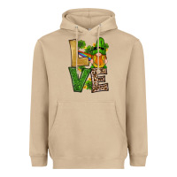 Mushroom st patricks day gnomes shamrock love Heavyweight Hoodie - RanaPortraitStore
