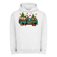 Pigment Lunar Rock christmas farm animals truck Urban Hoodie - Jasminsmagicworld