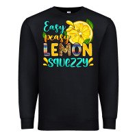 Black easy peasy lemon squezzy Premium Sweatshirt - Zillion Design Studio