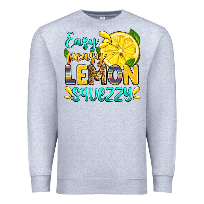 Easy Peasy Lemon Squezzy Premium Sweatshirt by Zillion Design Studio | Teevron