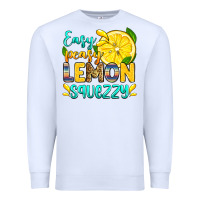 White easy peasy lemon squezzy Premium Sweatshirt - Zillion Design Studio