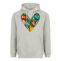 Moon Dust teacher  heart Heavyweight Hoodie - texasbilliewilder