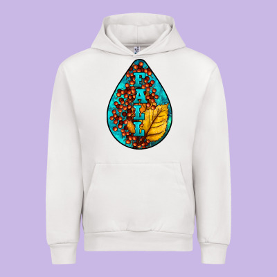 Fall Teardrop Urban Hoodie Designed By Lillyallendesigns
