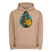 Pigment Burro Fall Teardrop Urban Hoodie - LillyAllenDesigns
