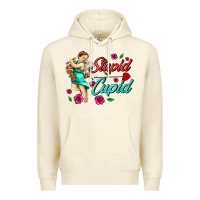Sandshell stupid cupid Premium Hoodie - AdoDesignShop