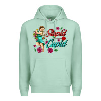 Seafoam stupid cupid Premium Hoodie - AdoDesignShop