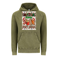Vintage Olive Christmas calories dont count Vintage Hoodie - AdoDesignShop