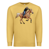 Horse Body With Cowgirl Premium Sweatshirt | Teevron