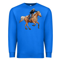 True Royal horse body with cowgirl Premium Sweatshirt - RanaPortraitStore