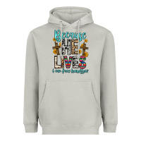 Moon Dust because he lives i can face tomorrow Heavyweight Hoodie - Zillion Design Studio