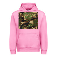 Fuchsia Pink camouflage glitter Urban Hoodie - BarkalooDesign