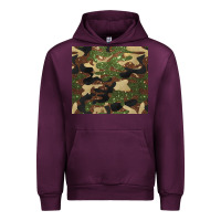 Mauve Wine camouflage glitter Urban Hoodie - BarkalooDesign