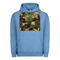 Pigment Pebble Blue camouflage glitter Urban Hoodie - BarkalooDesign