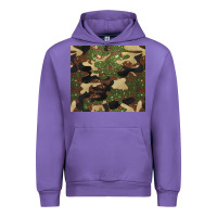 Tulip camouflage glitter Urban Hoodie - BarkalooDesign