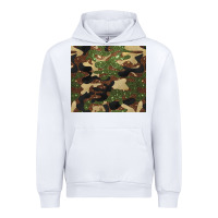 White camouflage glitter Urban Hoodie - BarkalooDesign