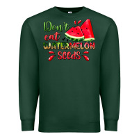 Sports Green don't eat watermelon seeds Premium Sweatshirt - Zillion Design Studio