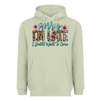 Matcha sorry i m late i didn t want to come Heavyweight Hoodie - Zillion Design Studio