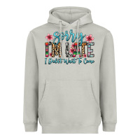 Moon Dust sorry i m late i didn t want to come Heavyweight Hoodie - Zillion Design Studio