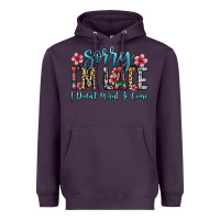 Plum sorry i m late i didn t want to come Heavyweight Hoodie - Zillion Design Studio