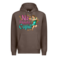 Coffee no thanks cupid Premium Hoodie - AdoDesignShop