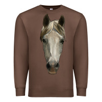 Chestnut horse head Premium Sweatshirt - RanaPortraitStore