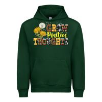 Foreset Green grow positive thoughts Urban Hoodie - NancyCooperArtShop
